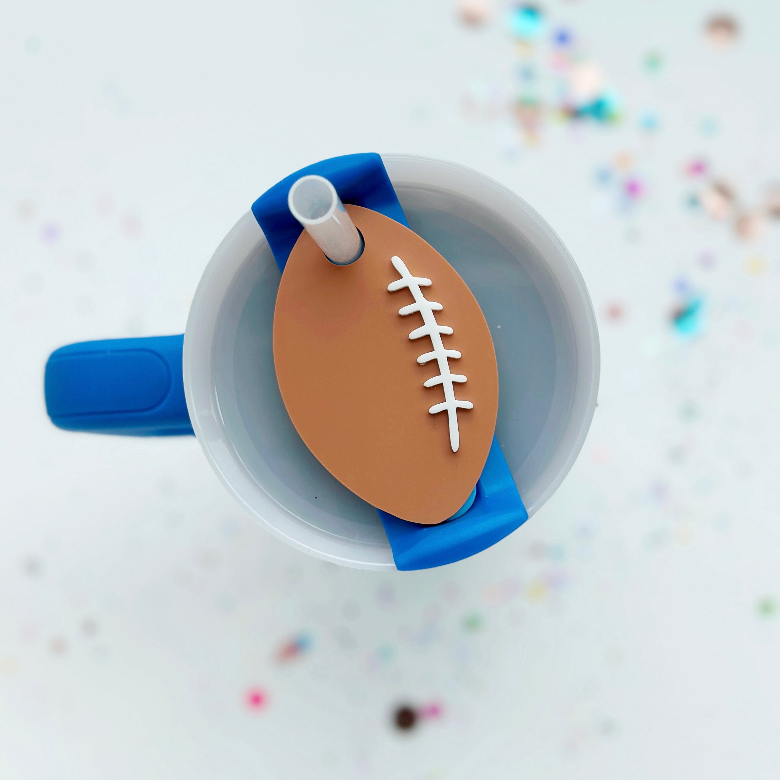 Football Stanley Topper (customizable) – Chalk Designs By Me